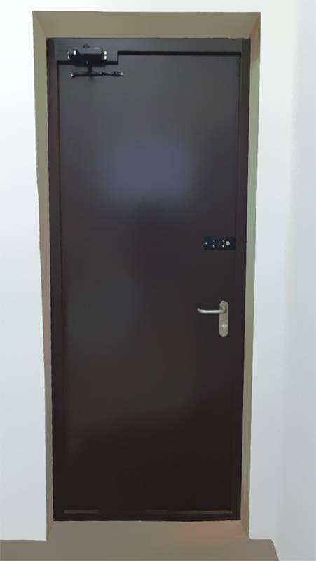 Обратная сторона двери (офисы, пер. Хользунова)